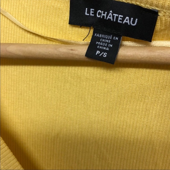 Le Chateau mastard color tee - Picture 4 of 5